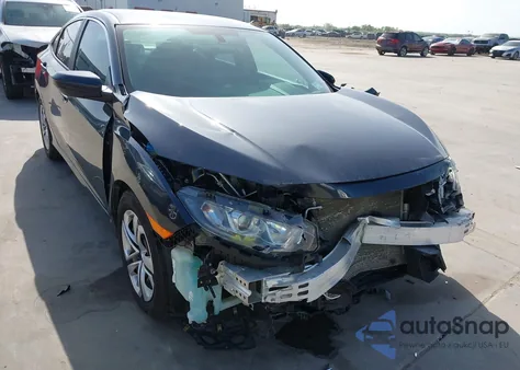 2017 Honda Civic Lx из США, поврежденный, VIN 2HGFC2F51HH509524